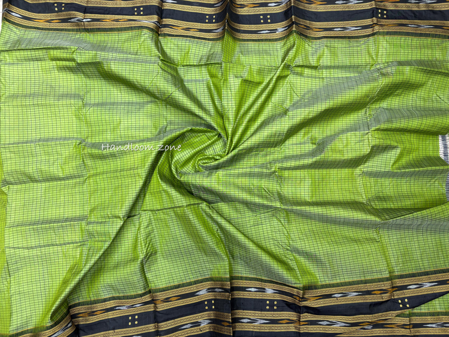 Border buti sachipar khandua silk saree