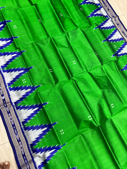 Big temple border khandua silk sree