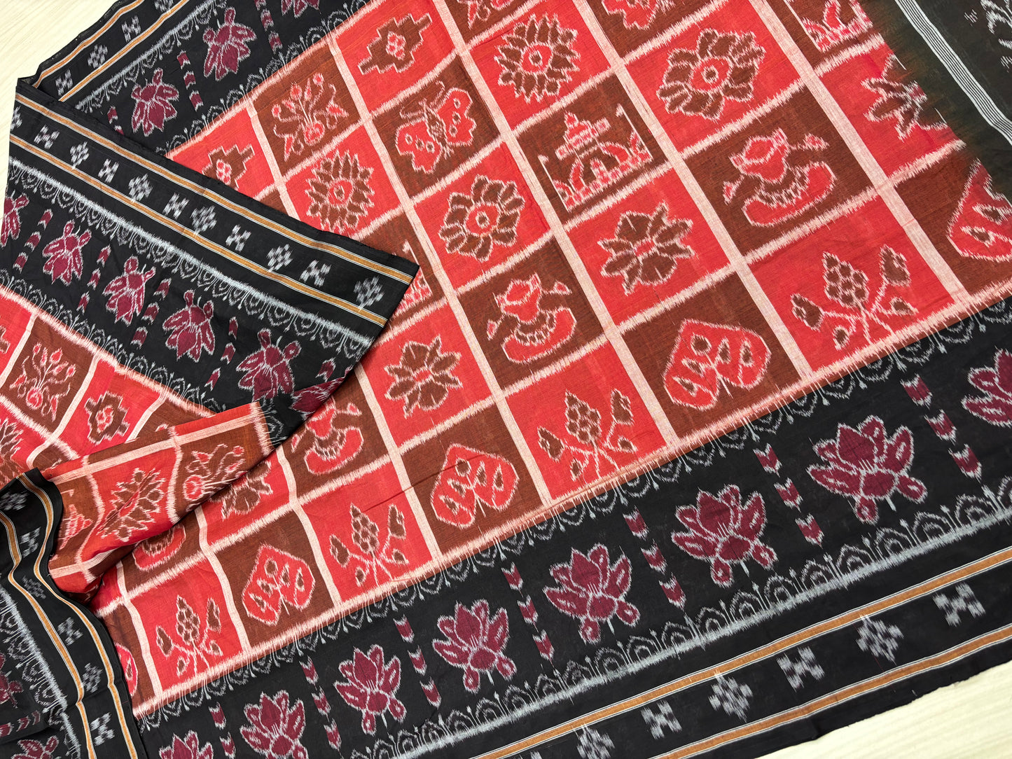 Nabakothi khandua cotton saree