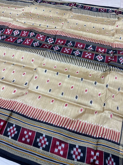 Exclusive border pasapali khandua silk saree