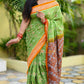 Special body flowers cotton saree