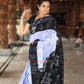 Body box with Scot design handloom cotton saree