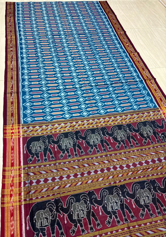 Contemporary cotton saree