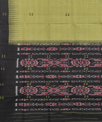Border buti cotton saree