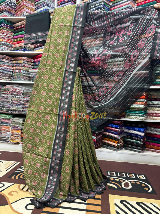 Body chain with flowers cotton saree