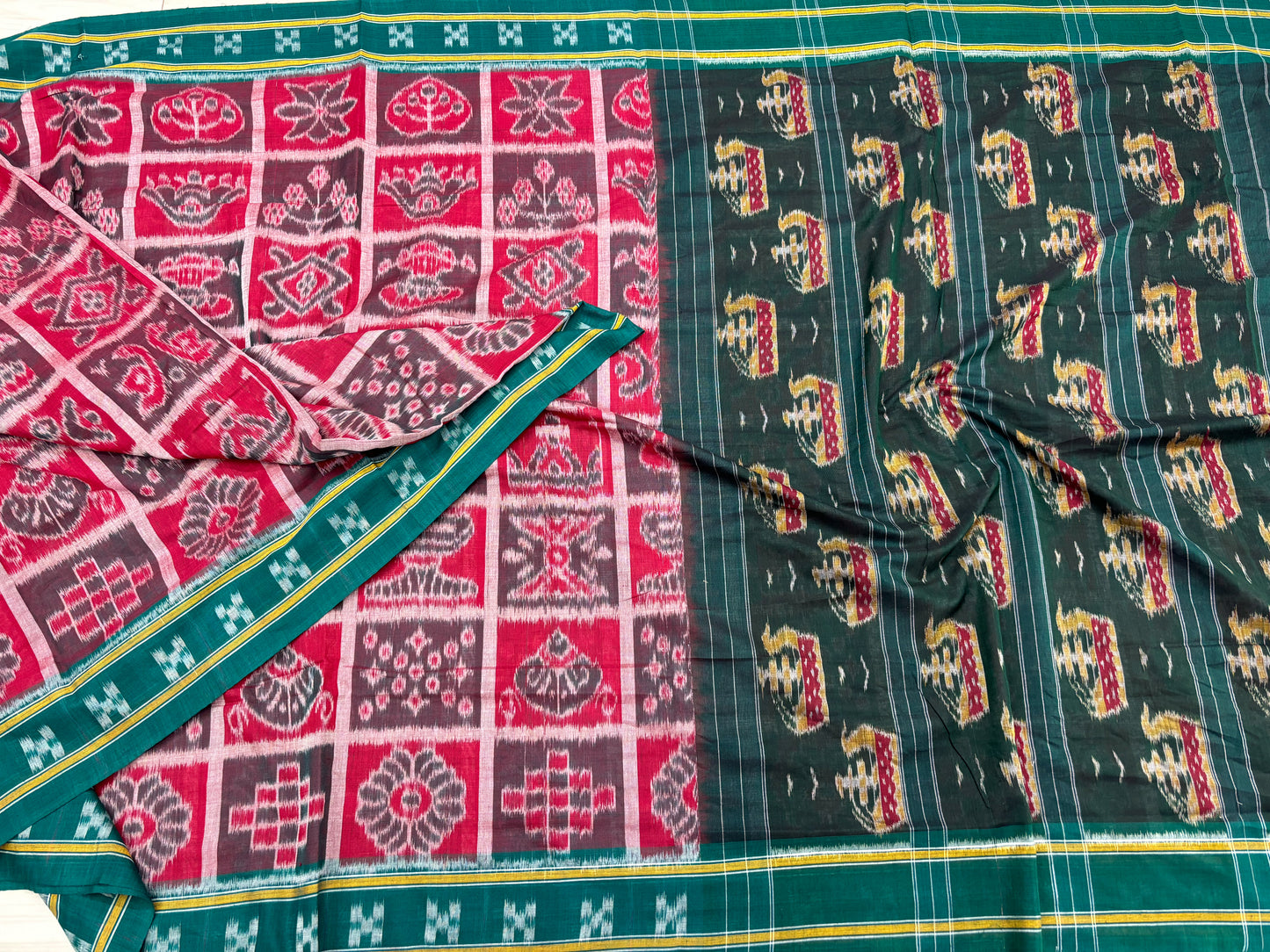 Nabakothi khandua cotton saree