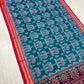 Green body temple cotton saree