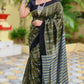 Special chita with tribal cotton saree