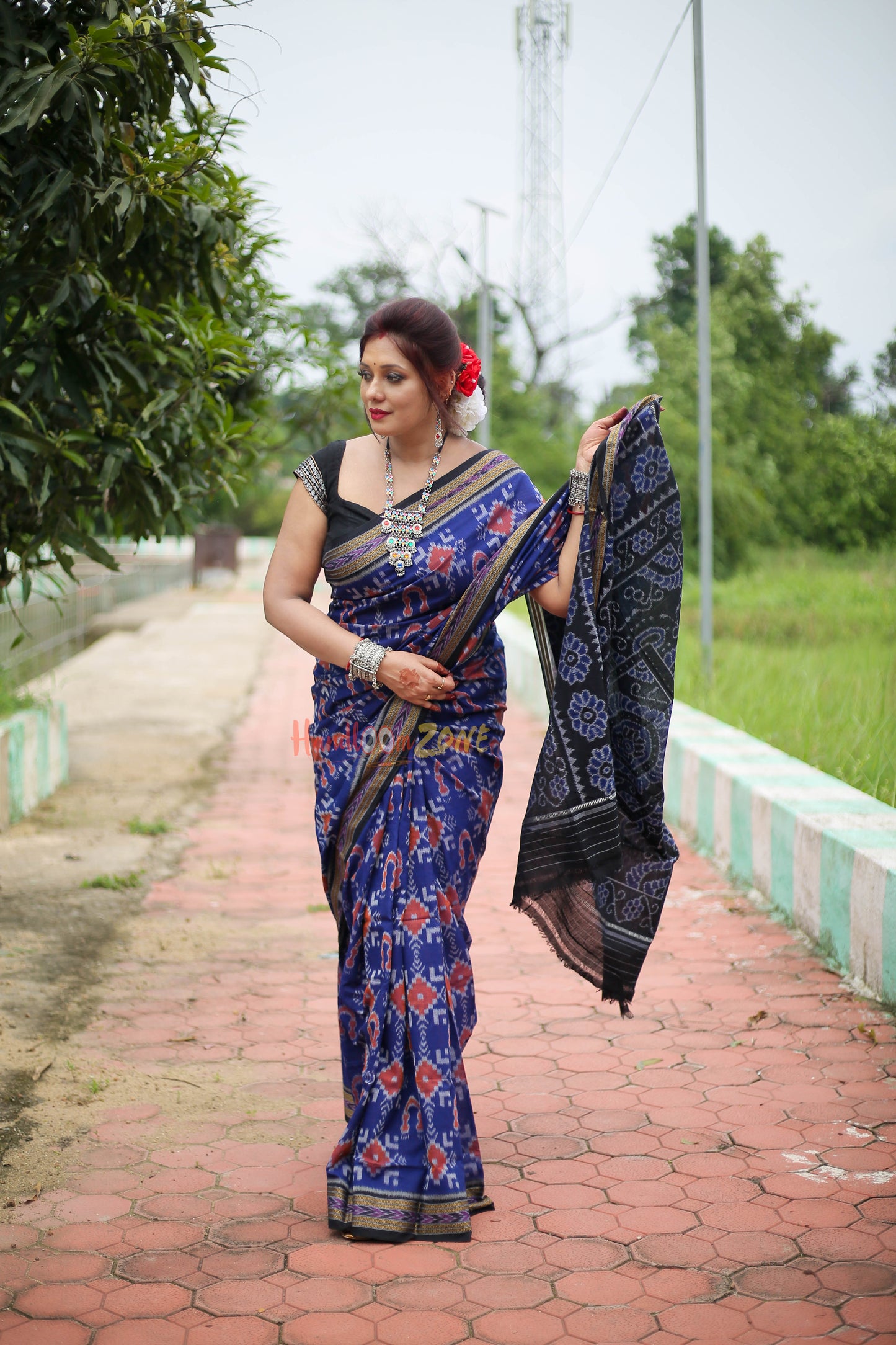 Laxmi foot khandua cotton saree