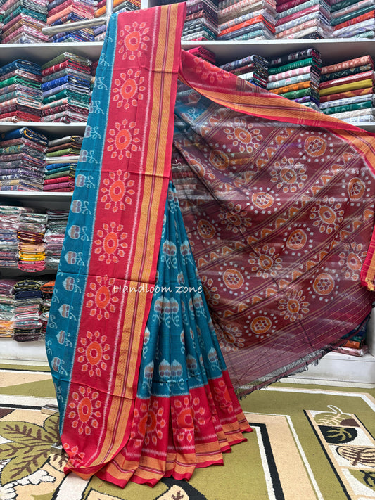 Scot flowers special cotton saree
