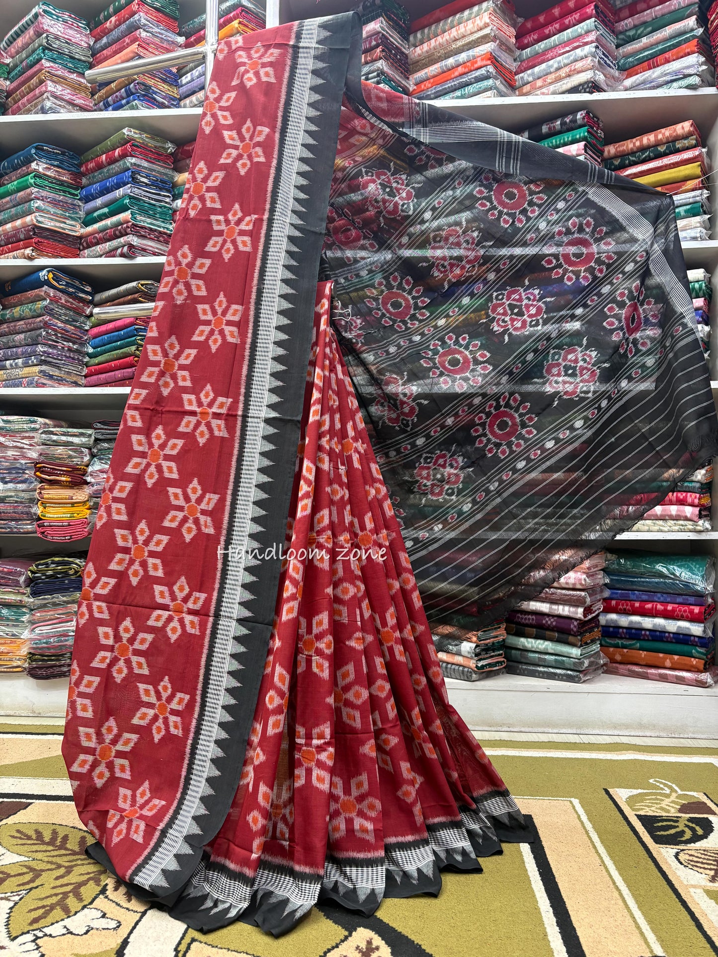 Exclusive body star khandua cotton saree