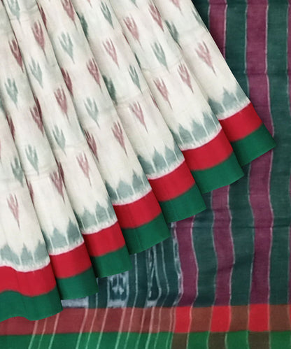 Double border chandrika khandua cotton saree