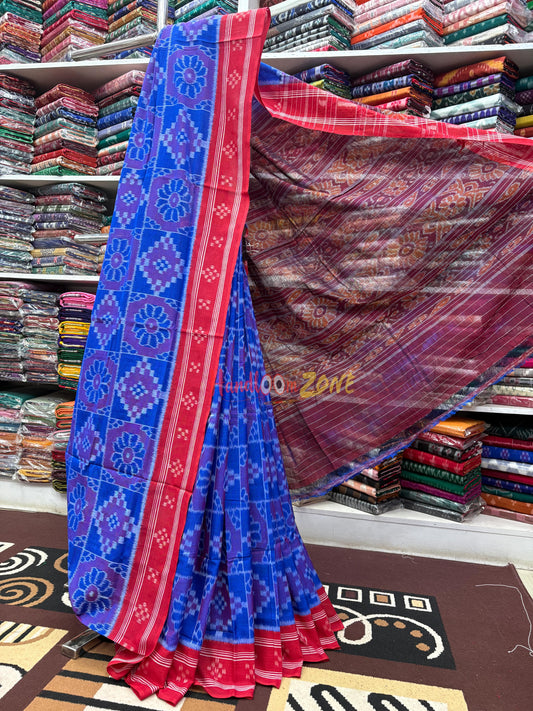 Body box with Pasapali border cotton saree