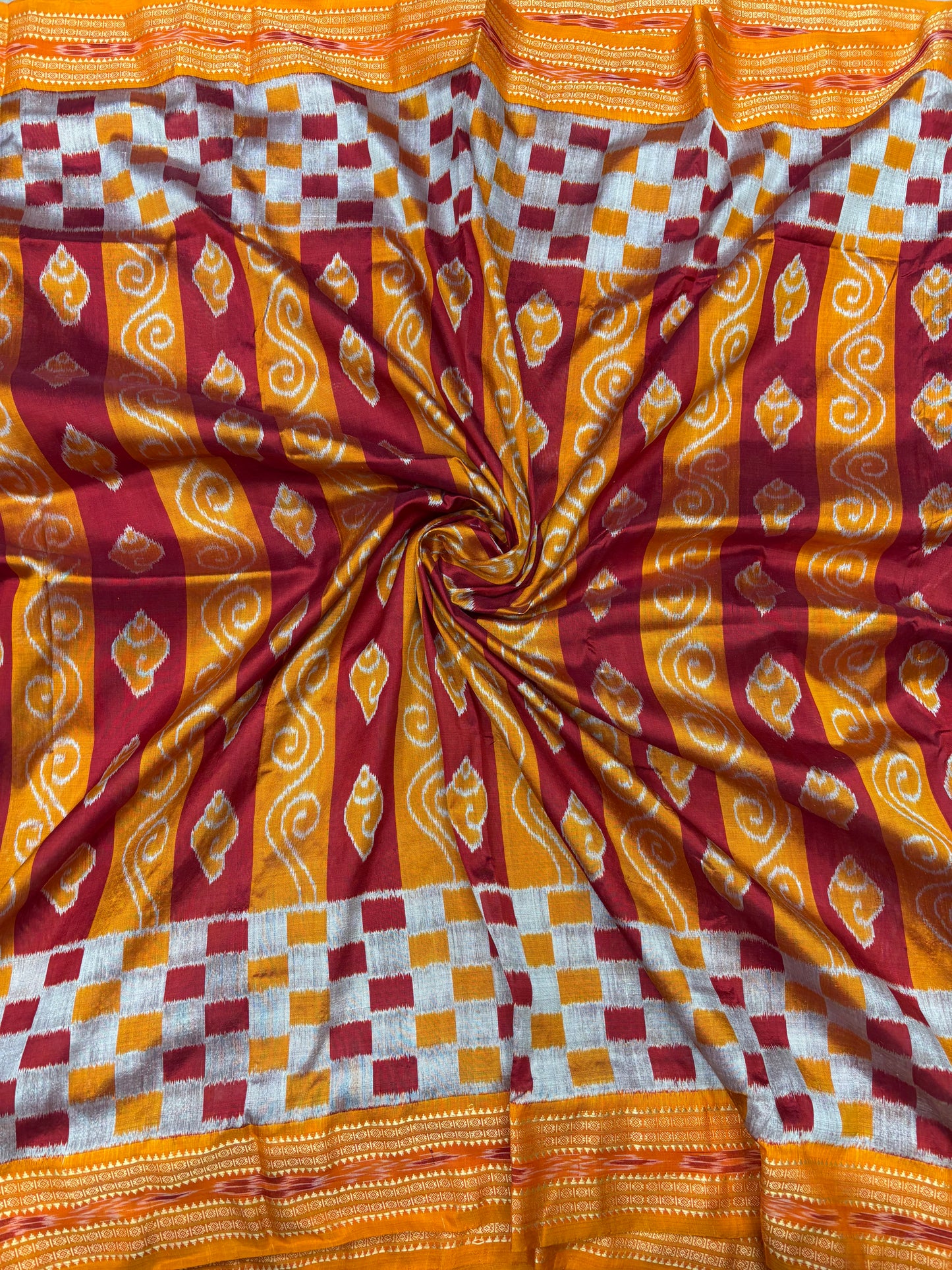 Sankha scot khandua silk saree