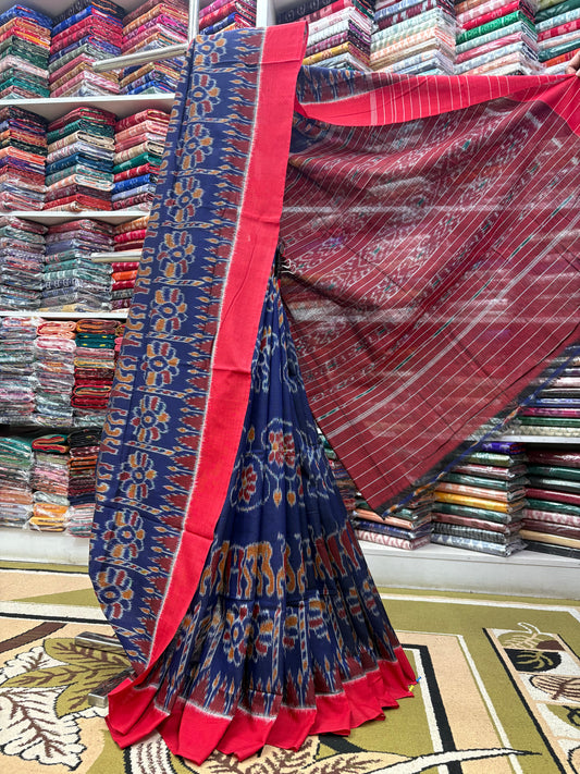 Elephant khandua cottonsaree