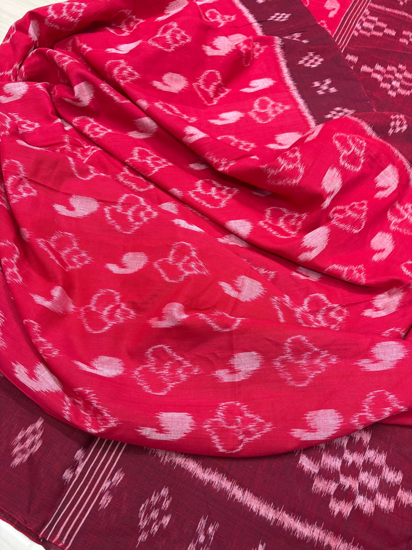 Sankha khandua cotton saree