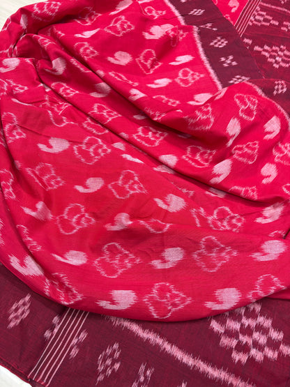Sankha khandua cotton saree