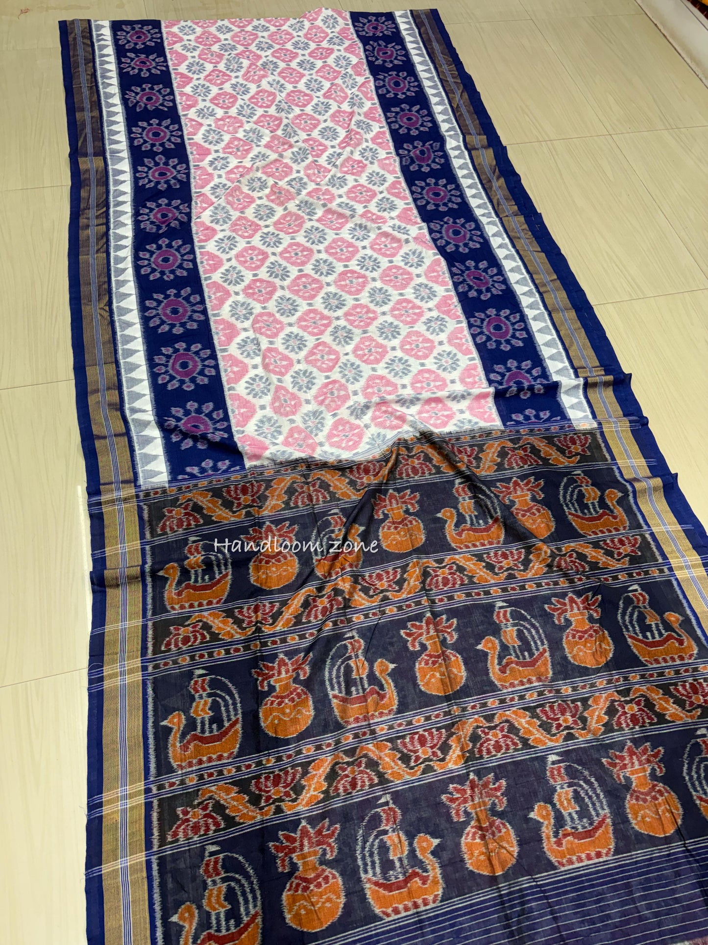 Scot flowers special cotton saree