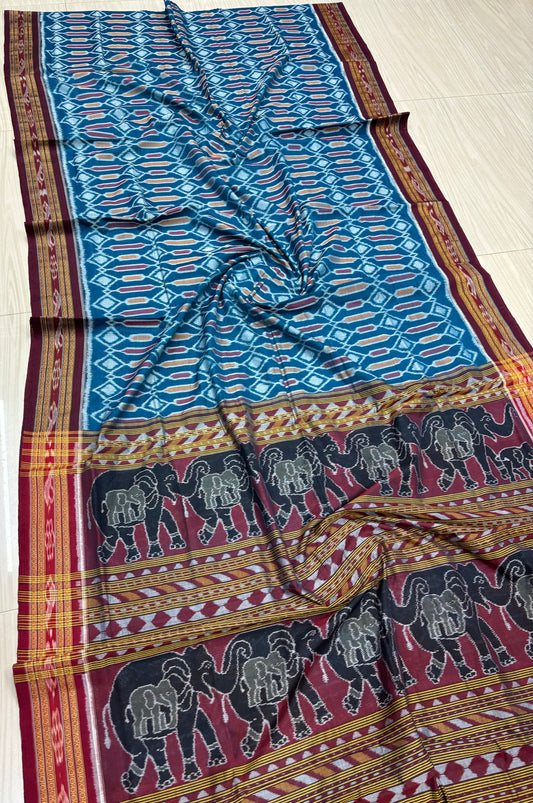 Contemporary cotton saree