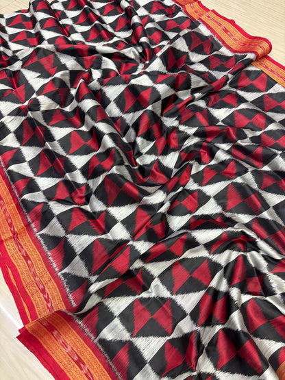 Pataka khandua silk saree