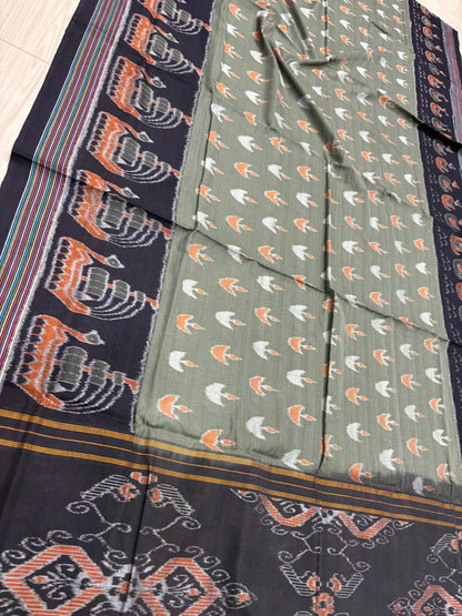 Boat Design cotton saree