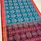 Green body temple cotton saree