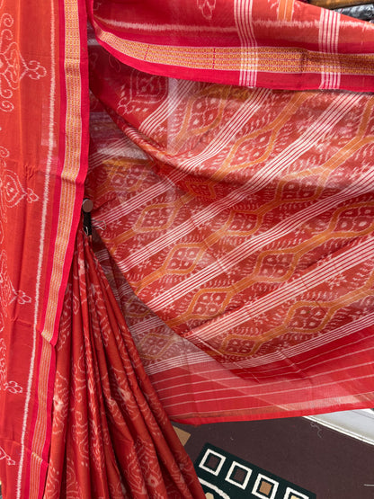 Exclusive body flowers contemporary cotton saree