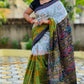 Half and half box saree