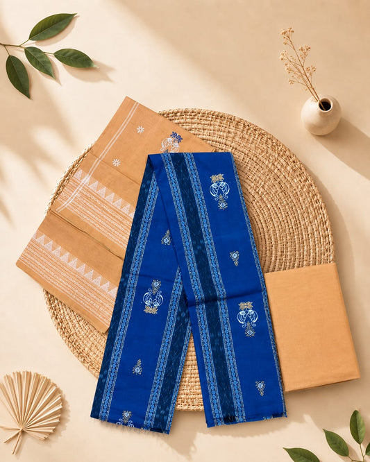 Jodi sankha ikkat salwar suit set