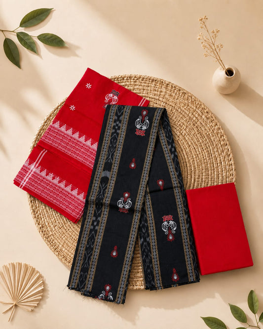 Jodi sankha salwar suit set