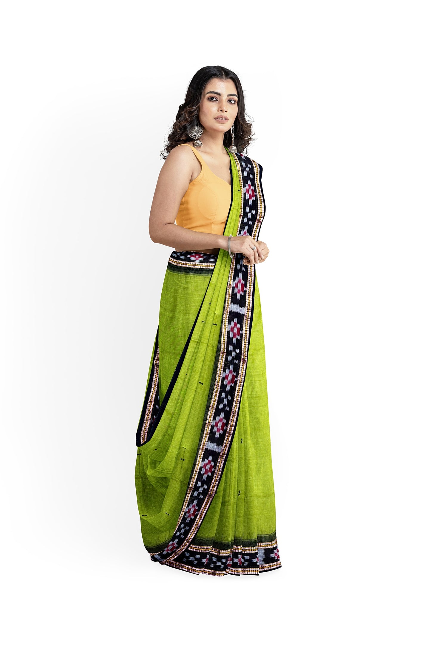 Border pasapali khandua cotton saree