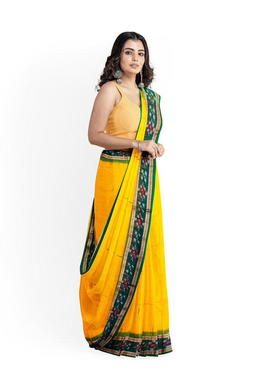Border pasapali khandua cotton saree