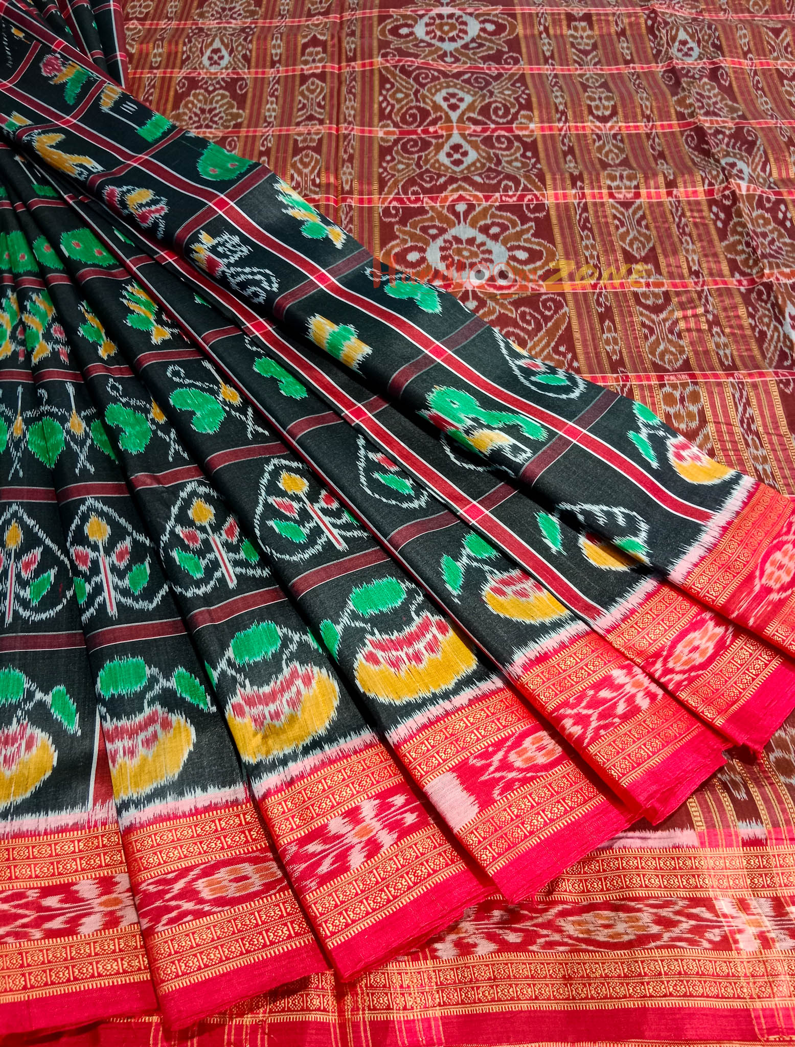 Traditional Silk Ikkat Saree SN20239523