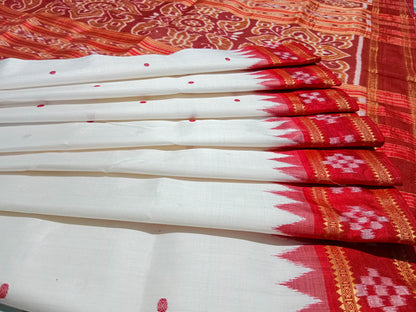 BORDER PASAPALI KHANDUA SAREE