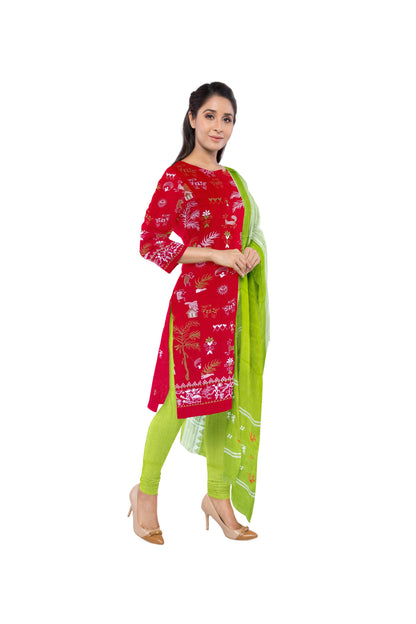 IKAT DRESS SET