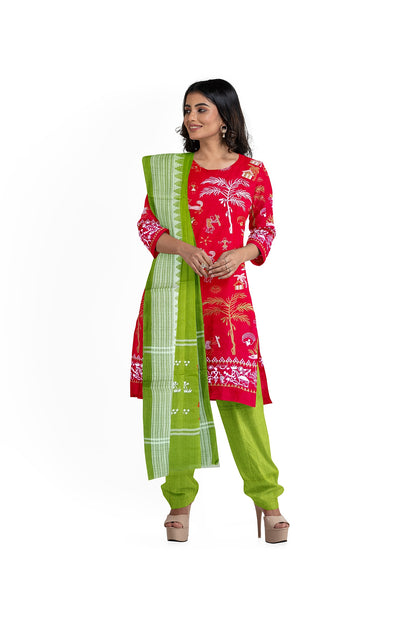 IKAT DRESS SET